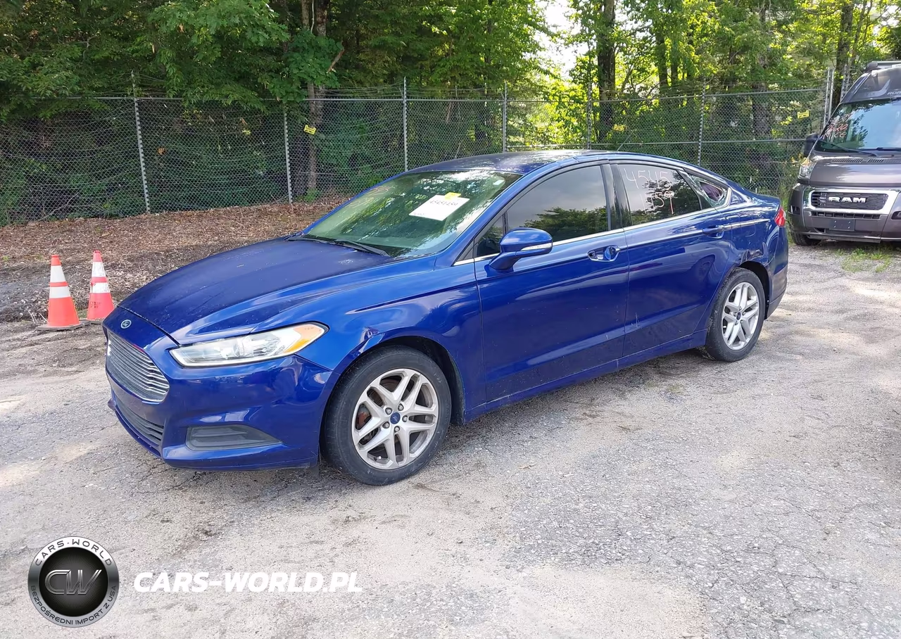 2014 Ford Fusion Se VIN:3FA6P0HDXER284912 - 2