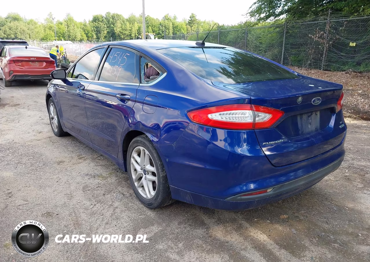 2014 Ford Fusion Se VIN:3FA6P0HDXER284912 - 3