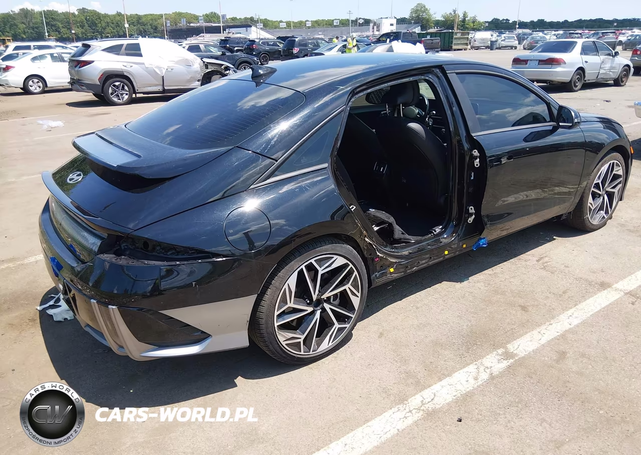 2024 Hyundai Ioniq 6 Sel VIN:KMHM34ACXRA078975 - 4