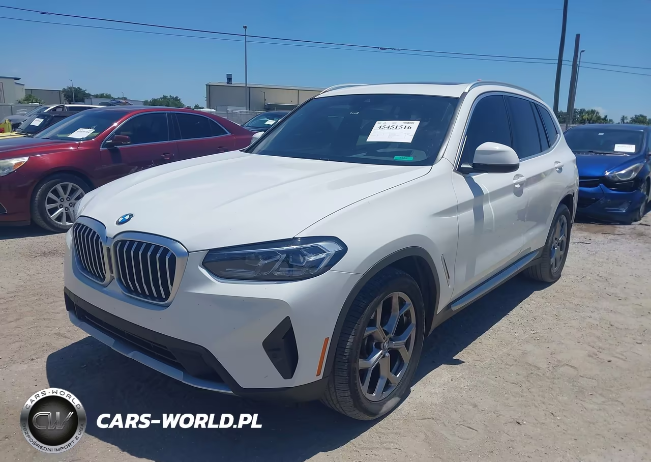 2022 BMW X3 Sdrive30I VIN:5UX43DP03N9K67205 - 2