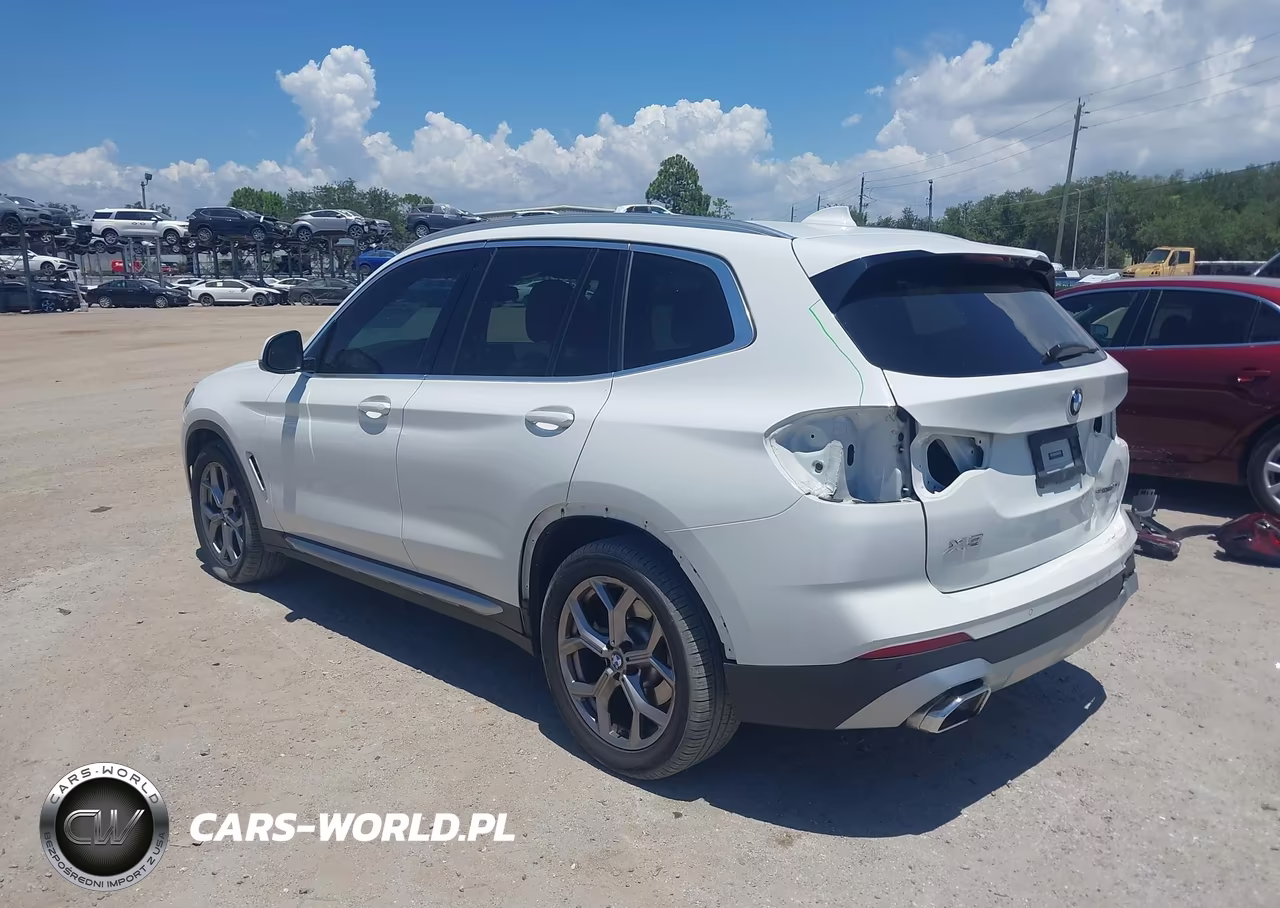 2022 BMW X3 Sdrive30I VIN:5UX43DP03N9K67205 - 3