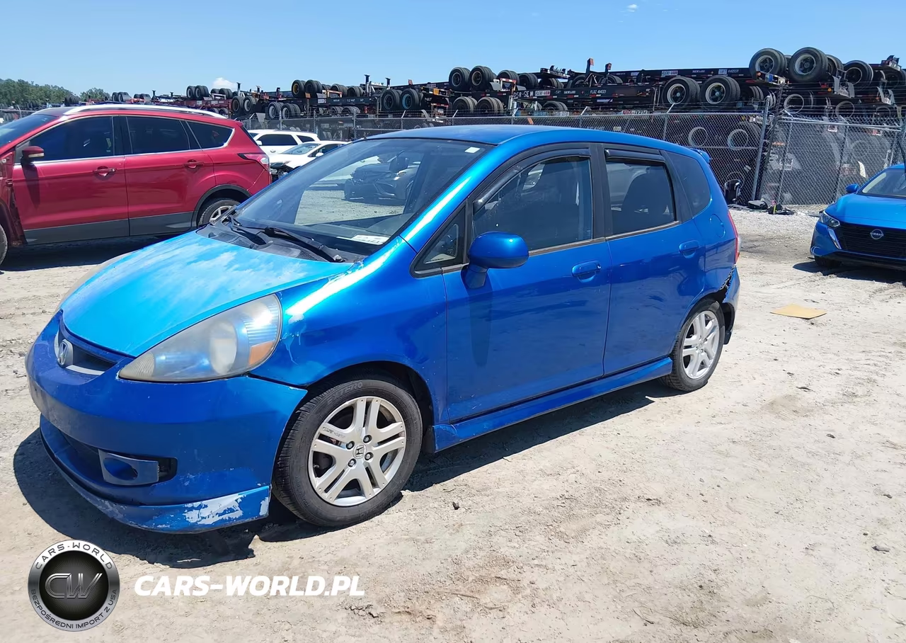 2008 Honda Fit Sport VIN:JHMGD38678S022427 - 2
