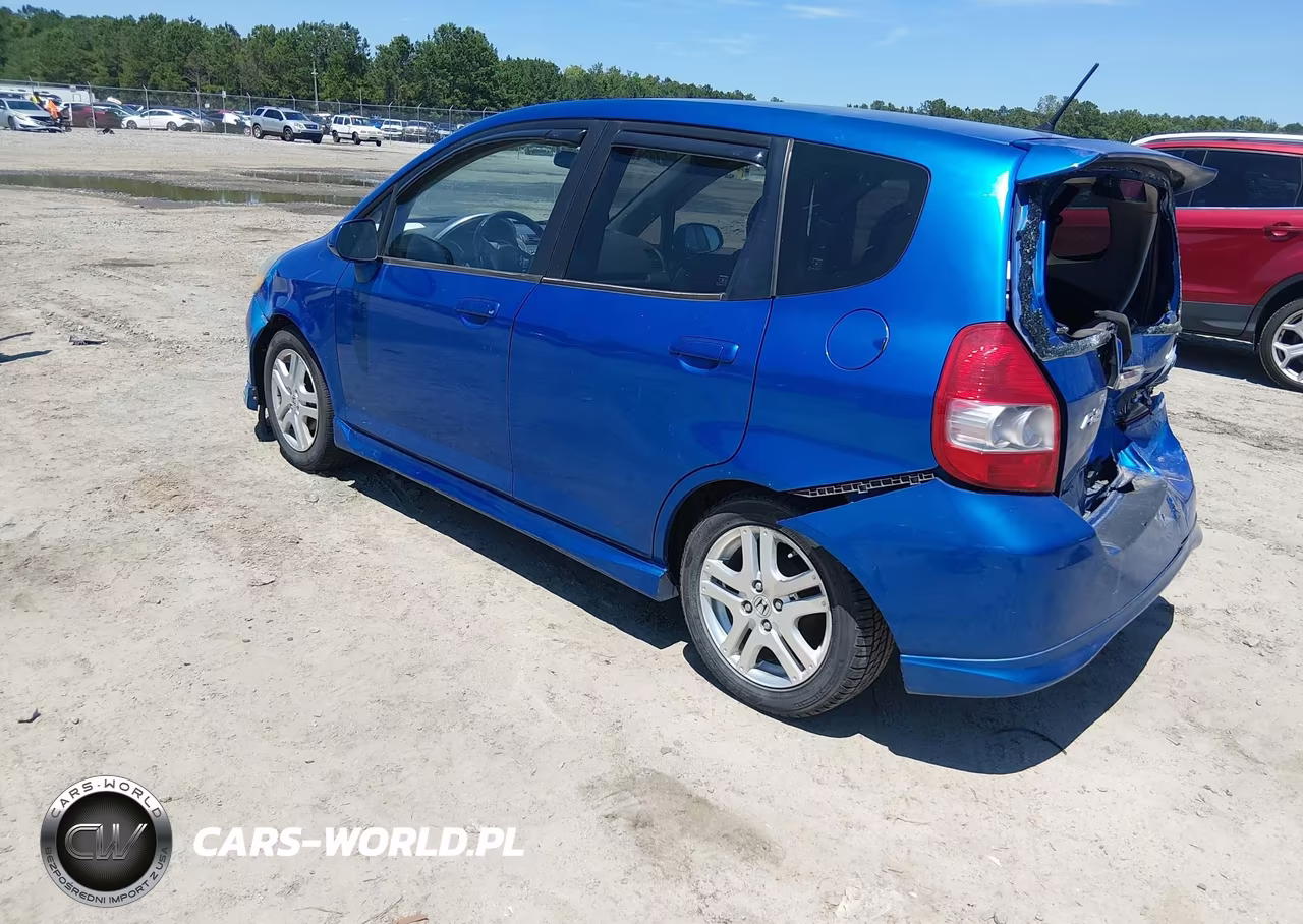 2008 Honda Fit Sport VIN:JHMGD38678S022427 - 3