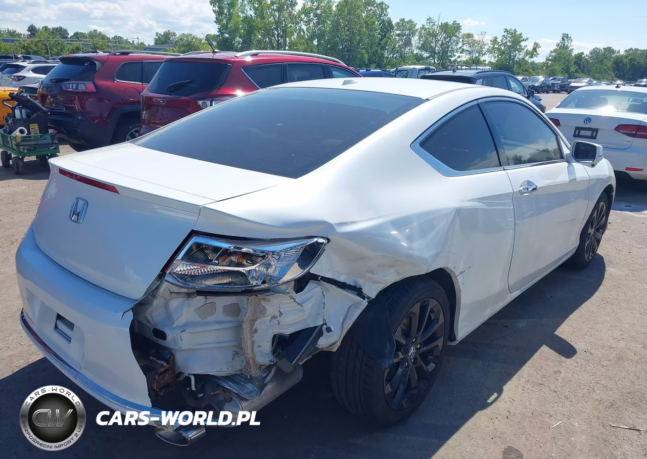 2014 Honda Accord Ex-L V-6 VIN:1HGCT2B8XEA003302 - 3