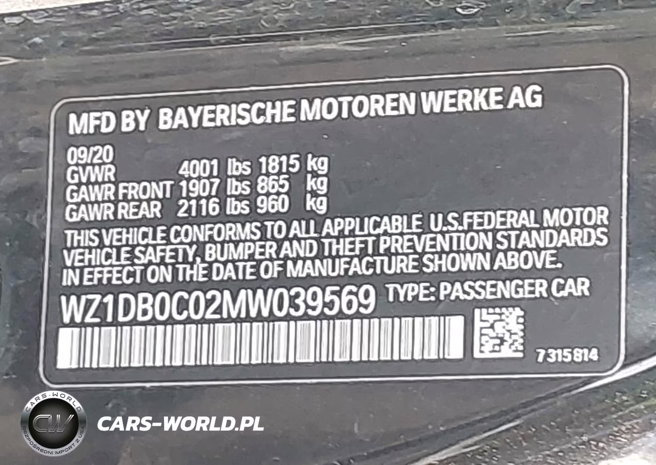 2021 Toyota Gr Supra 3.0 Premium VIN:WZ1DB0C02MW039569 - 9