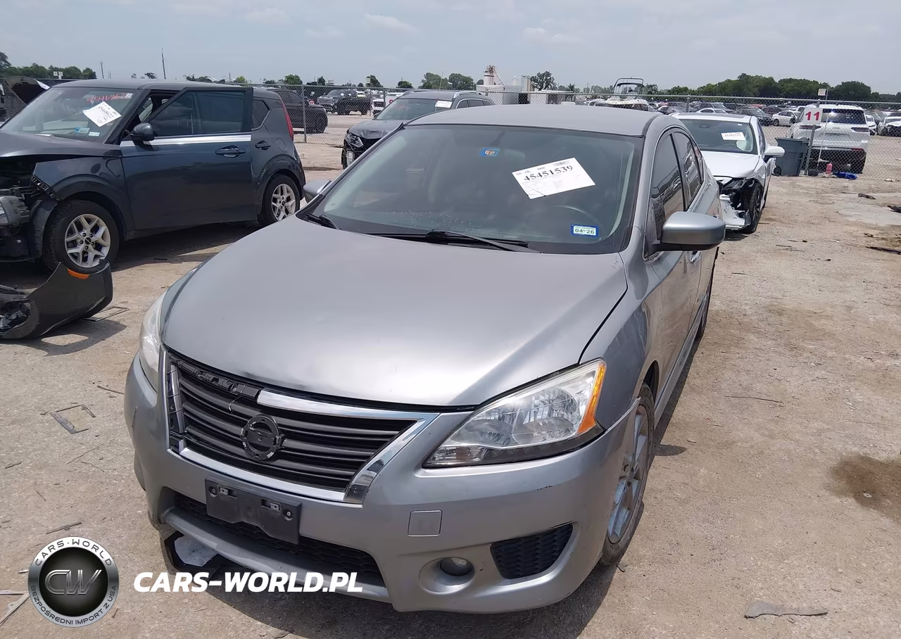 2014 Nissan Sentra Sr VIN:3N1AB7AP6EL635854 - 2
