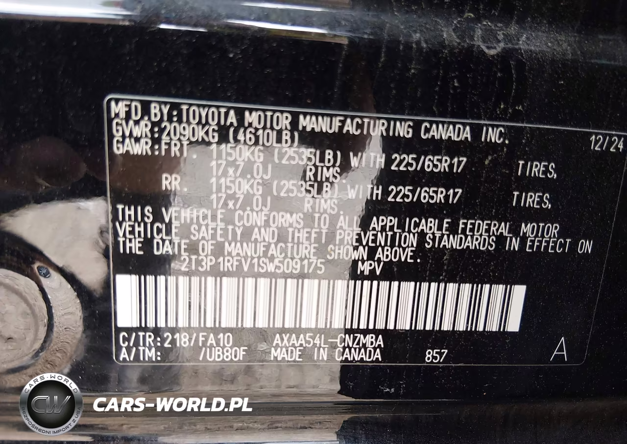 2025 Toyota Rav4 Xle VIN:2T3P1RFV1SW509175 - 9
