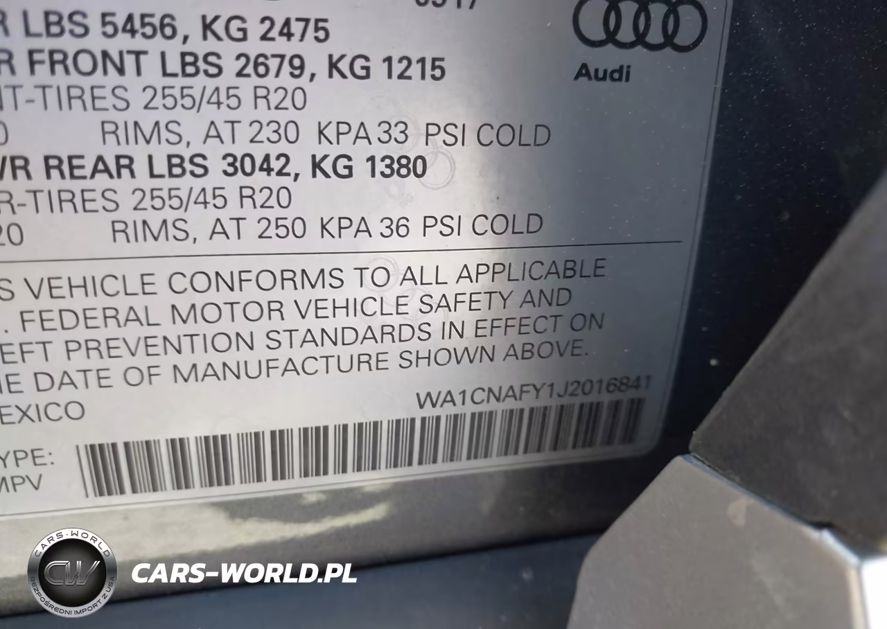 2018 Audi Q5 2.0T Premium-2.0T Tech Premium VIN:WA1CNAFY1J2016841 - 9