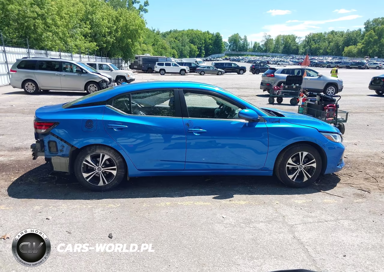 2022 Nissan Sentra Sv Xtronic Cvt VIN:3N1AB8CV6NY244126 - 14