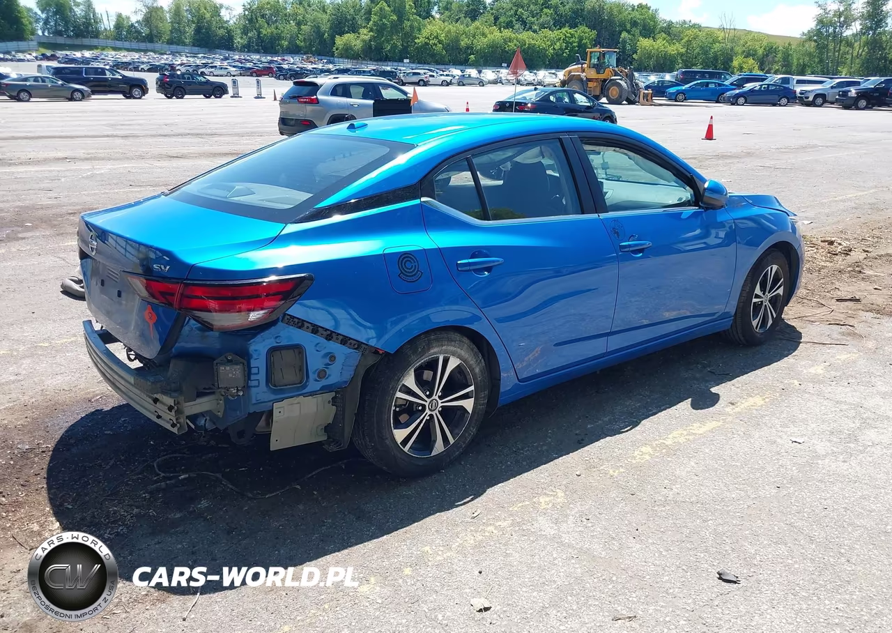 2022 Nissan Sentra Sv Xtronic Cvt VIN:3N1AB8CV6NY244126 - 4
