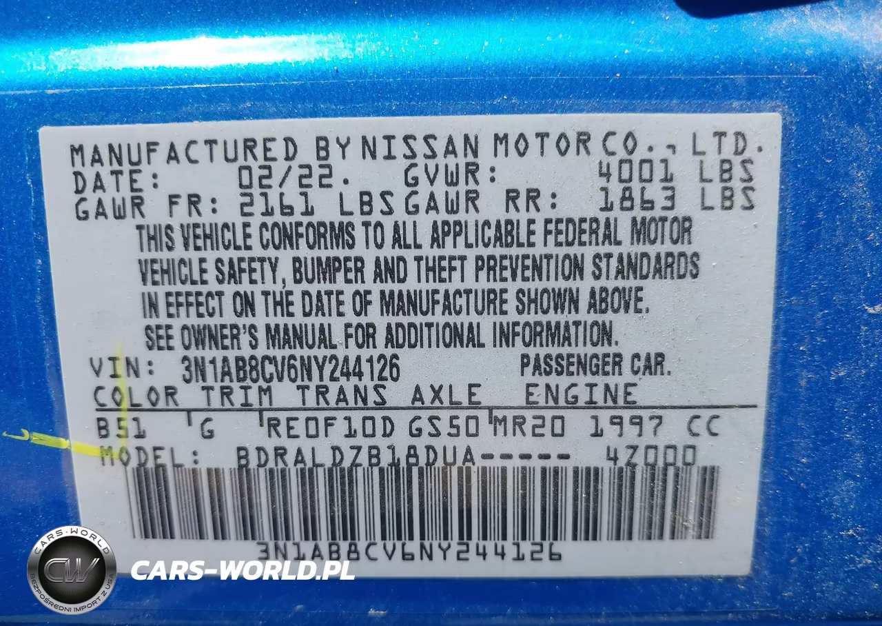 2022 Nissan Sentra Sv Xtronic Cvt VIN:3N1AB8CV6NY244126 - 9