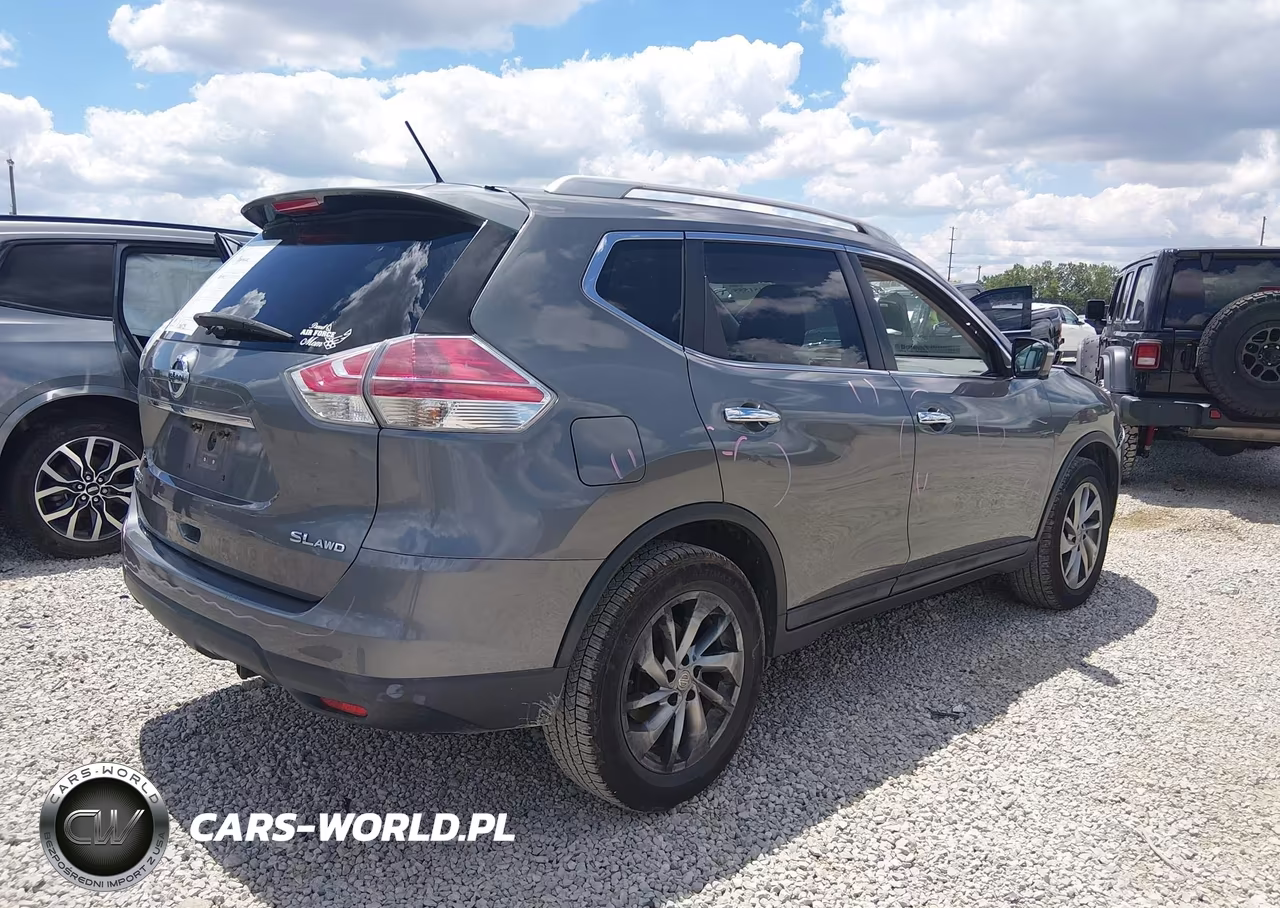 2015 Nissan Rogue Sl VIN:5N1AT2MV1FC832883 - 4