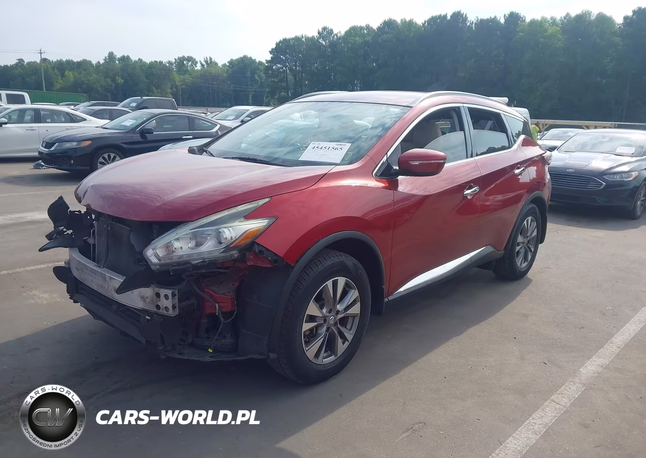 2015 Nissan Murano Sv VIN:5N1AZ2MG5FN234137 - 2