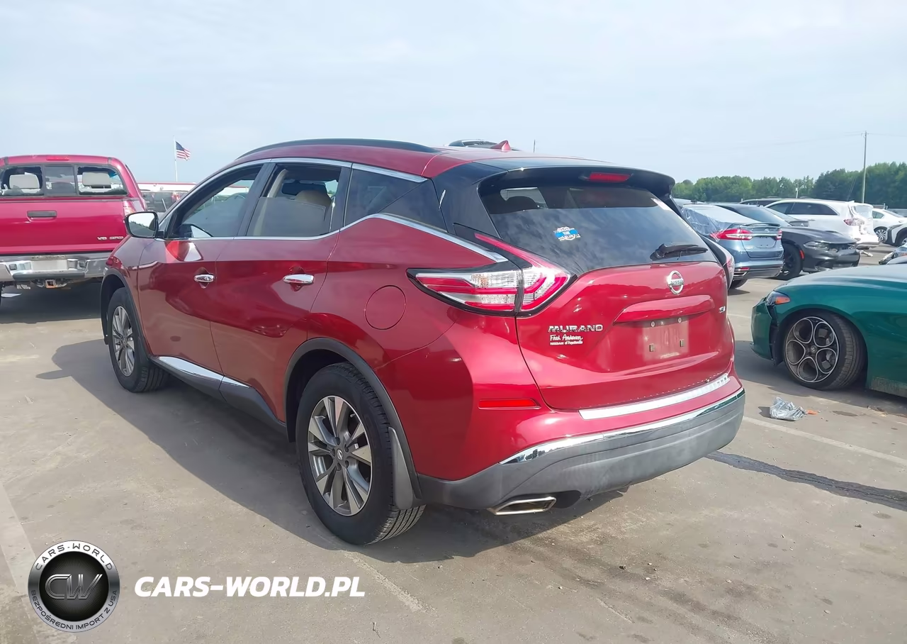 2015 Nissan Murano Sv VIN:5N1AZ2MG5FN234137 - 3