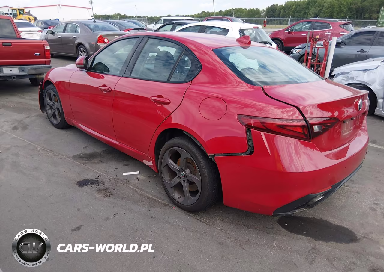 2018 Alfa Romeo Giulia Rwd VIN:ZARFAEBNXJ7565531 - 3