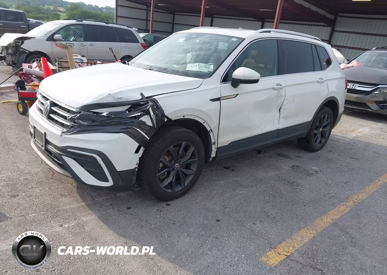 2022 Volkswagen Tiguan 2.0T Se VIN:3VV2B7AX7NM164911 - 2