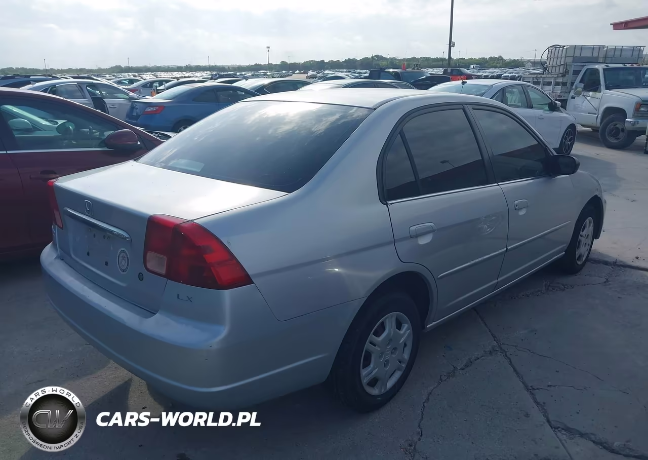 2002 Honda Civic Lx VIN:1HGES16662L012254 - 4