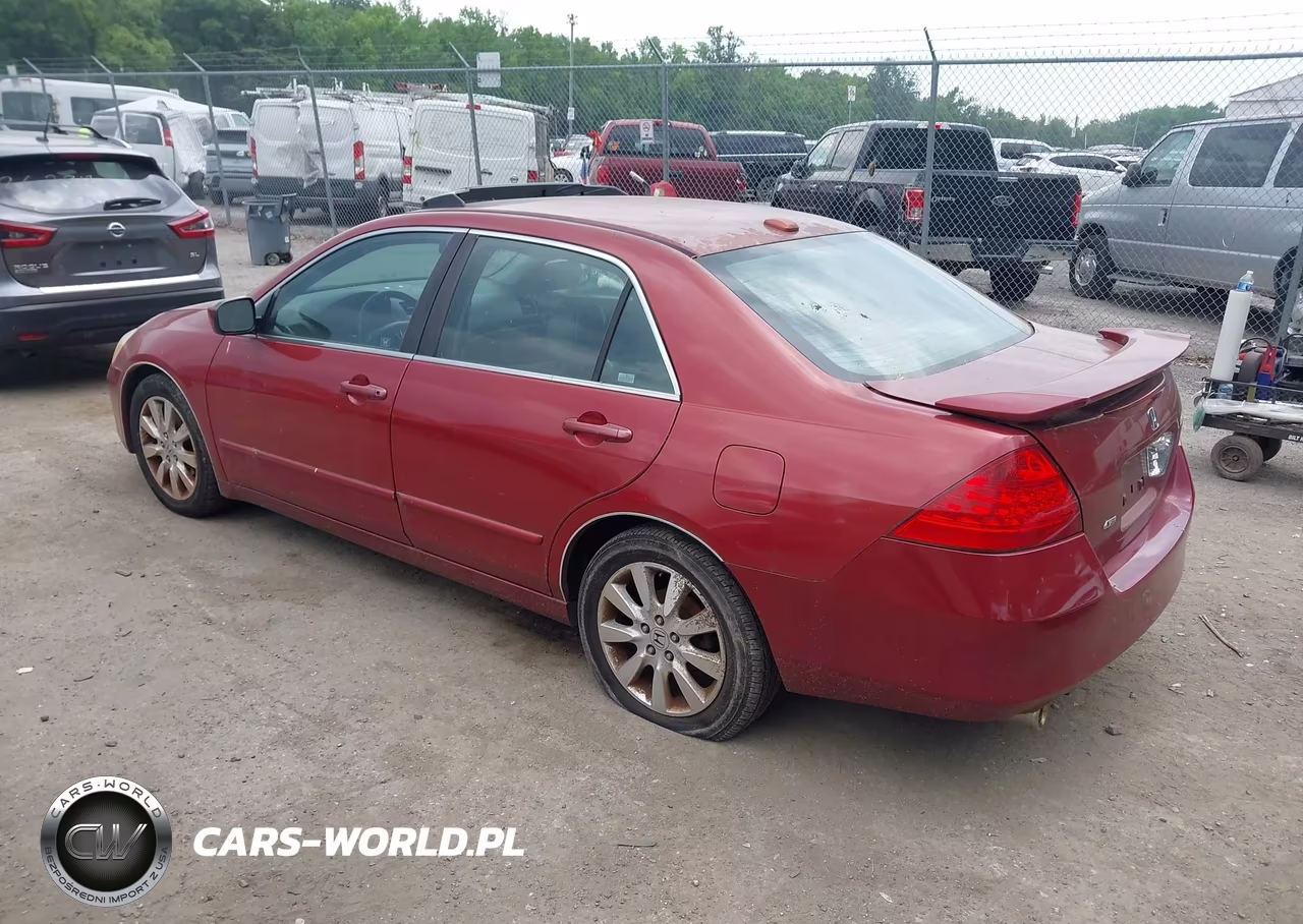 2007 Honda Accord 3.0 Ex VIN:1HGCM66597A015271 - 3
