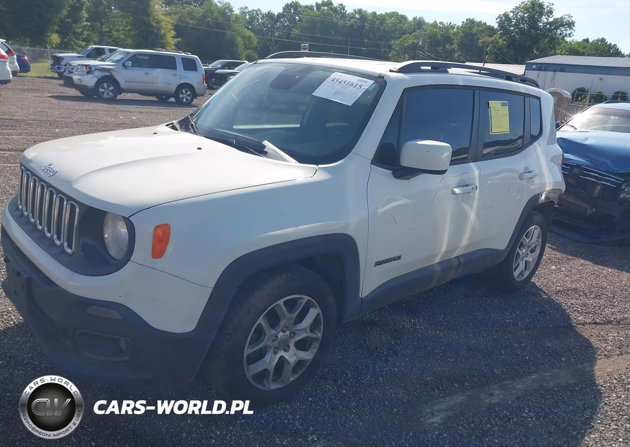 2016 Jeep Renegade Latitude VIN:ZACCJABT0GPD85619 - 2