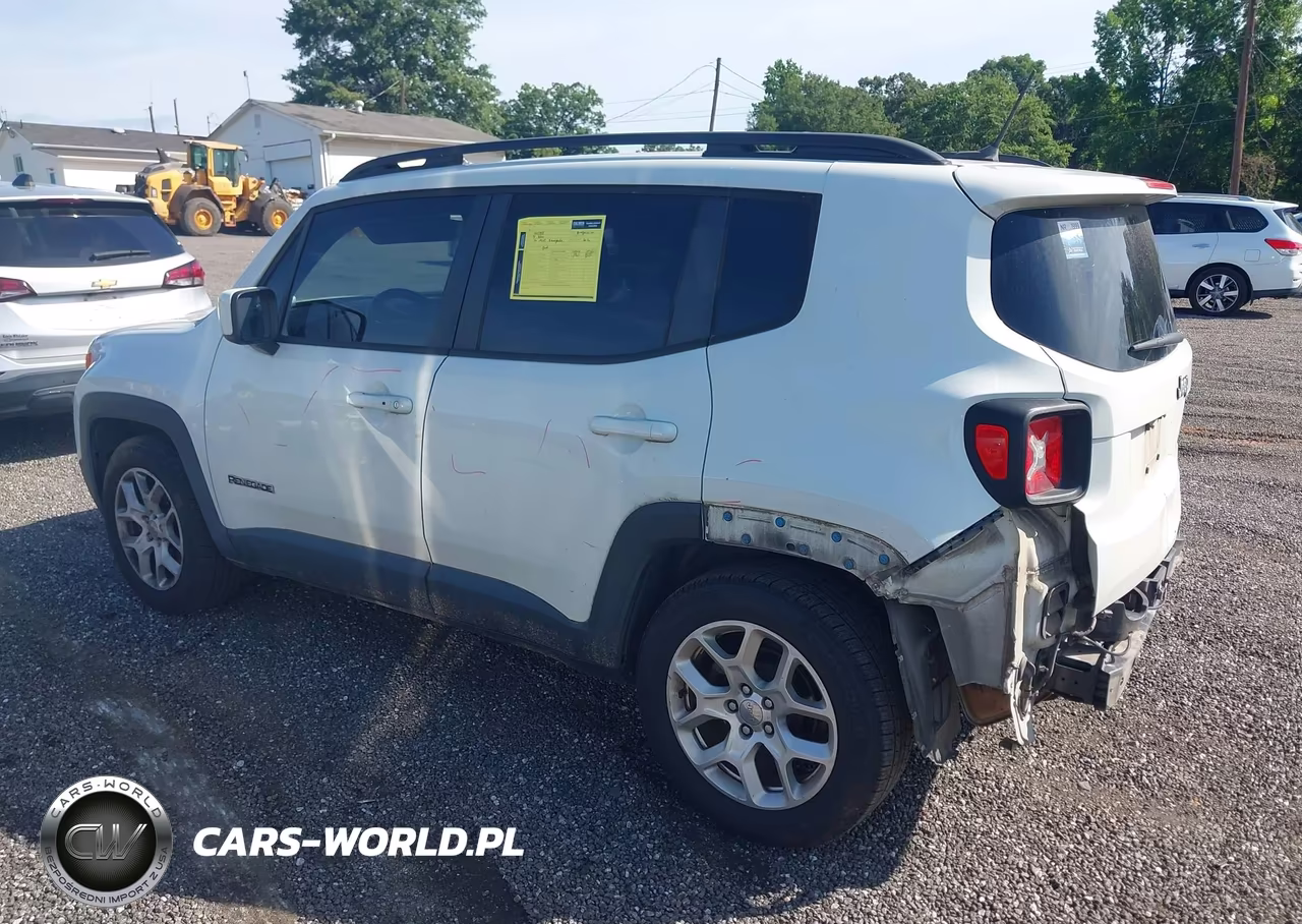 2016 Jeep Renegade Latitude VIN:ZACCJABT0GPD85619 - 3
