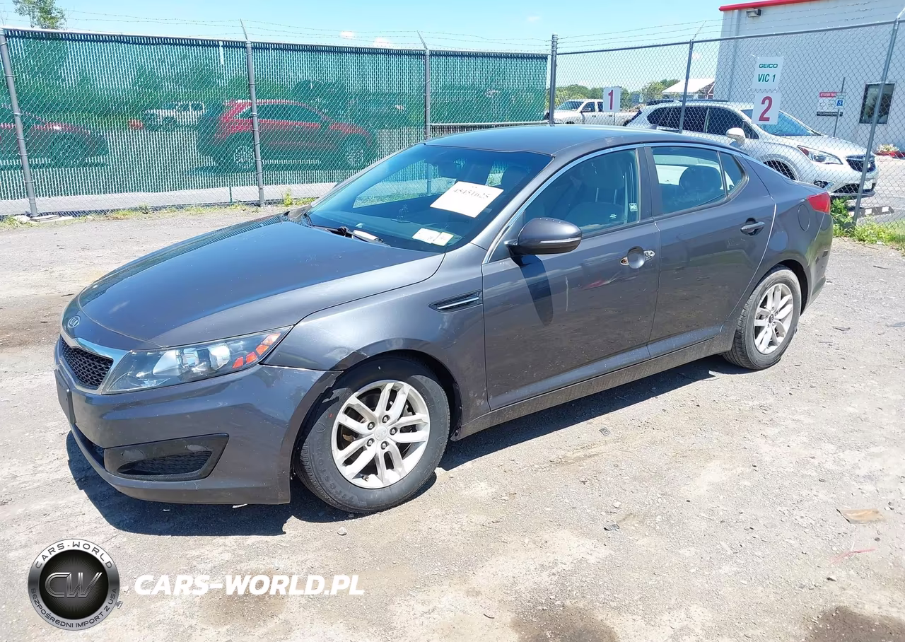 2011 Kia Optima Lx VIN:KNAGM4A74B5132901 - 2