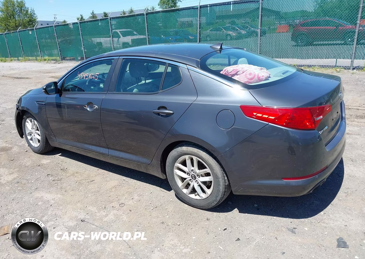 2011 Kia Optima Lx VIN:KNAGM4A74B5132901 - 3