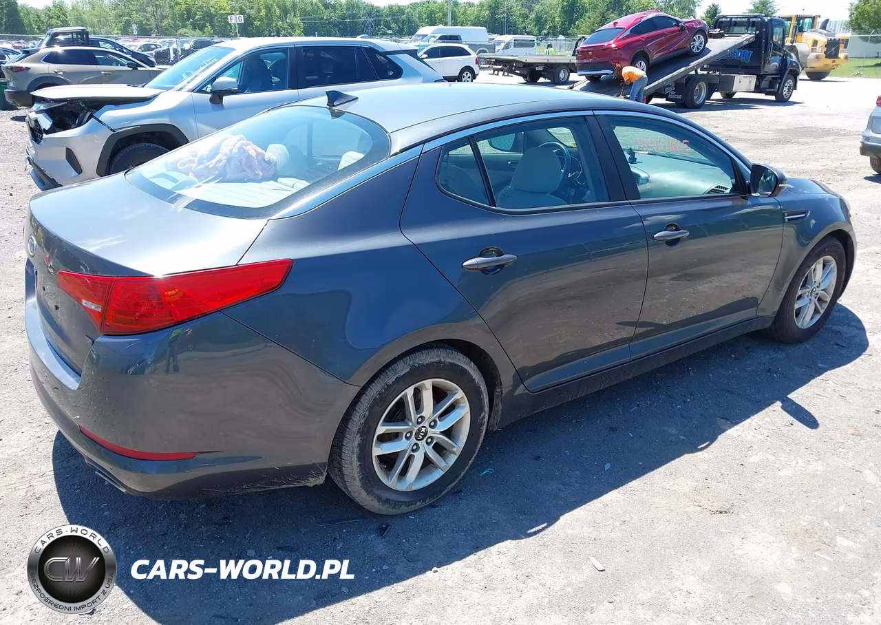 2011 Kia Optima Lx VIN:KNAGM4A74B5132901 - 4