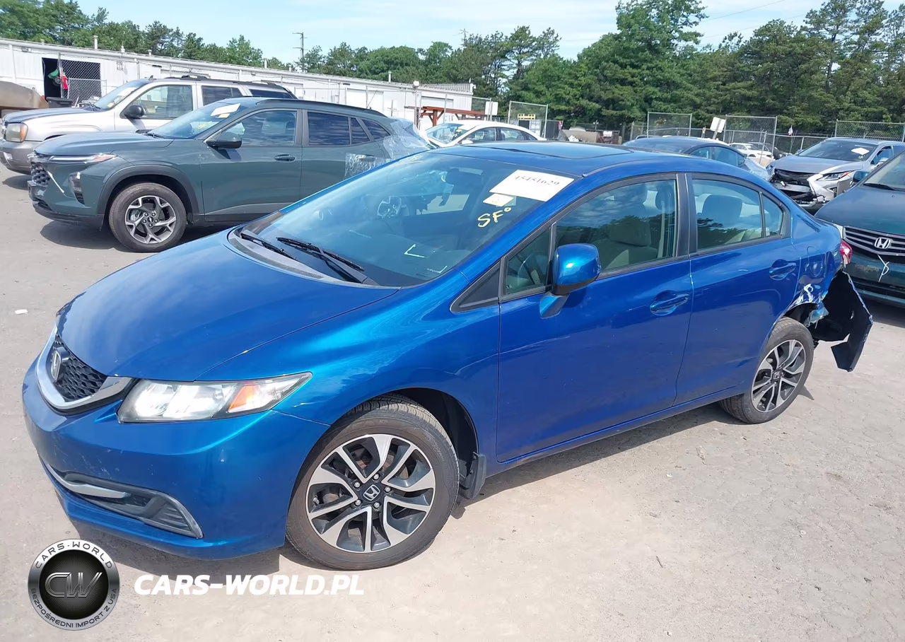 2013 Honda Civic Ex VIN:19XFB2F89DE236317 - 2