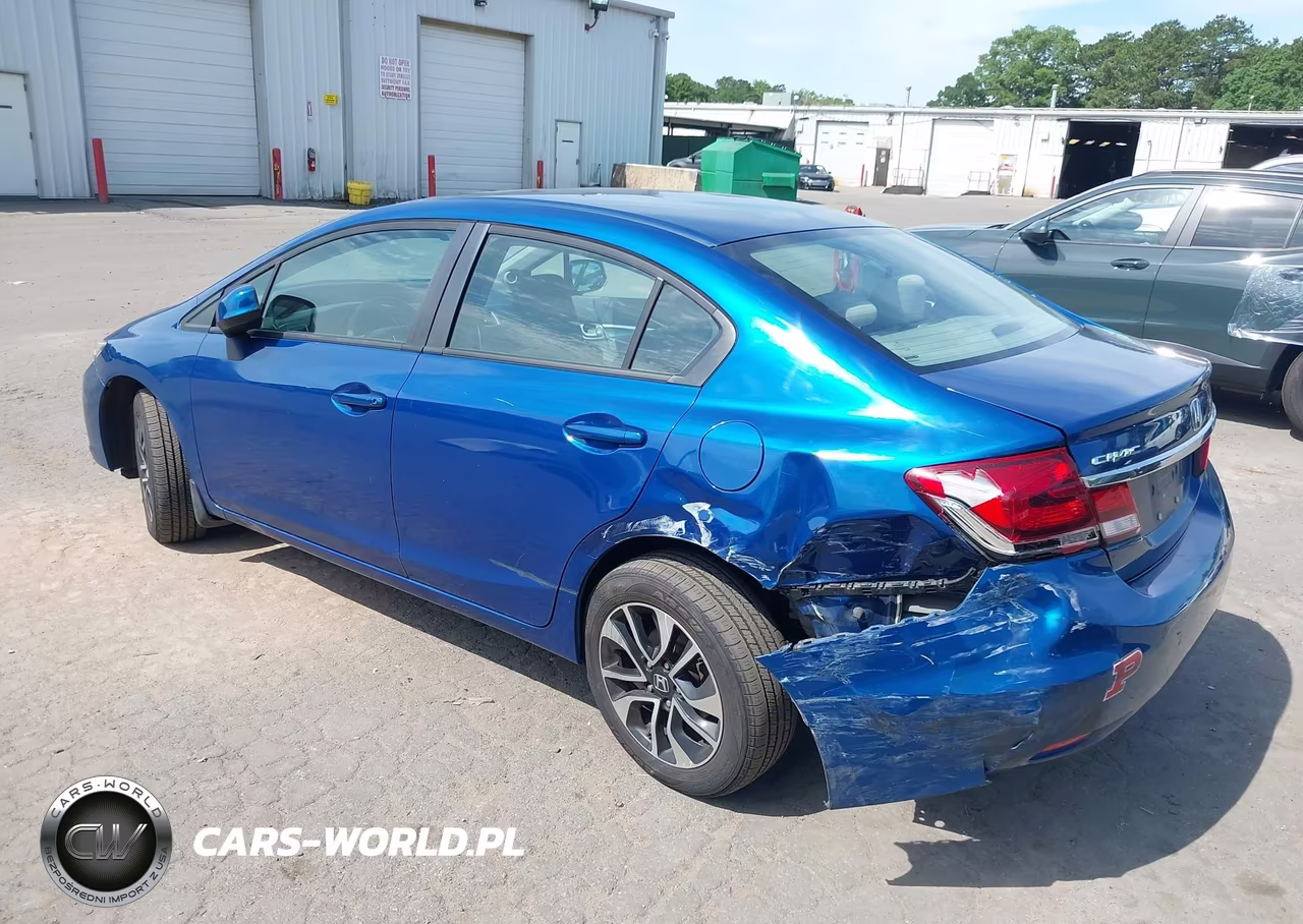 2013 Honda Civic Ex VIN:19XFB2F89DE236317 - 3