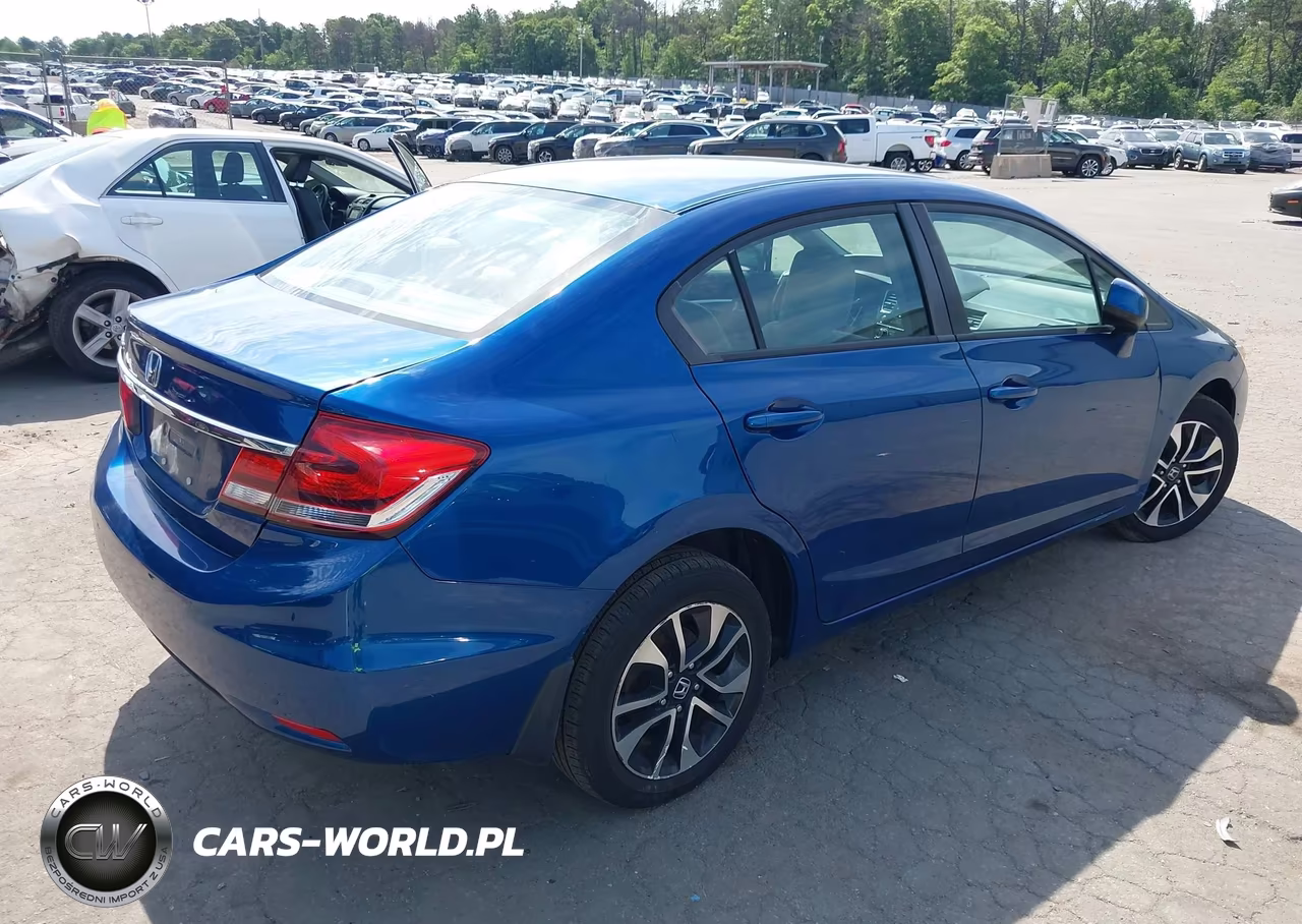 2013 Honda Civic Ex VIN:19XFB2F89DE236317 - 4