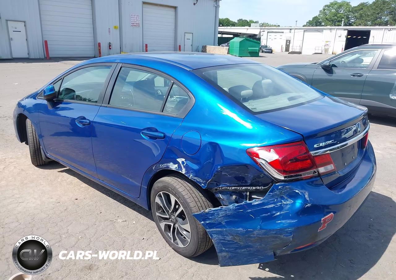 2013 Honda Civic Ex VIN:19XFB2F89DE236317 - 6