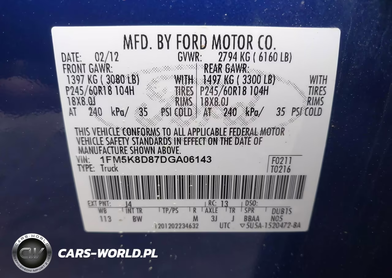 2013 Ford Explorer Xlt VIN:1FM5K8D87DGA06143 - 9