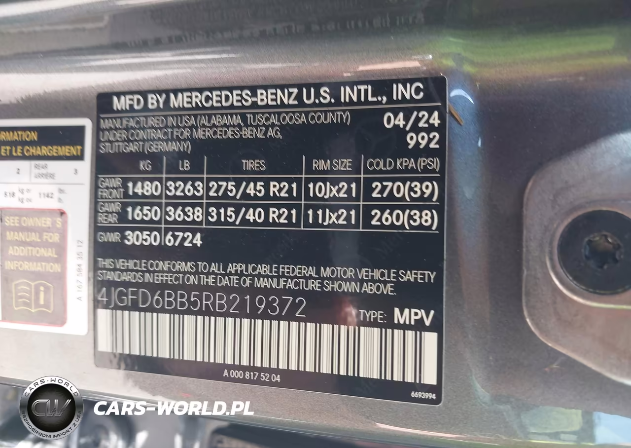 2024 Mercedes-Benz Amg Gle 53 Coupe 4Matic+ VIN:4JGFD6BB5RB219372 - 9