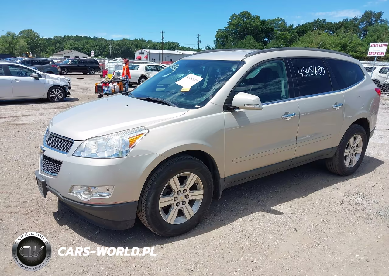2011 Chevrolet Traverse Lt W-2Lt VIN:1GNKRJEDXBJ390450 - 2