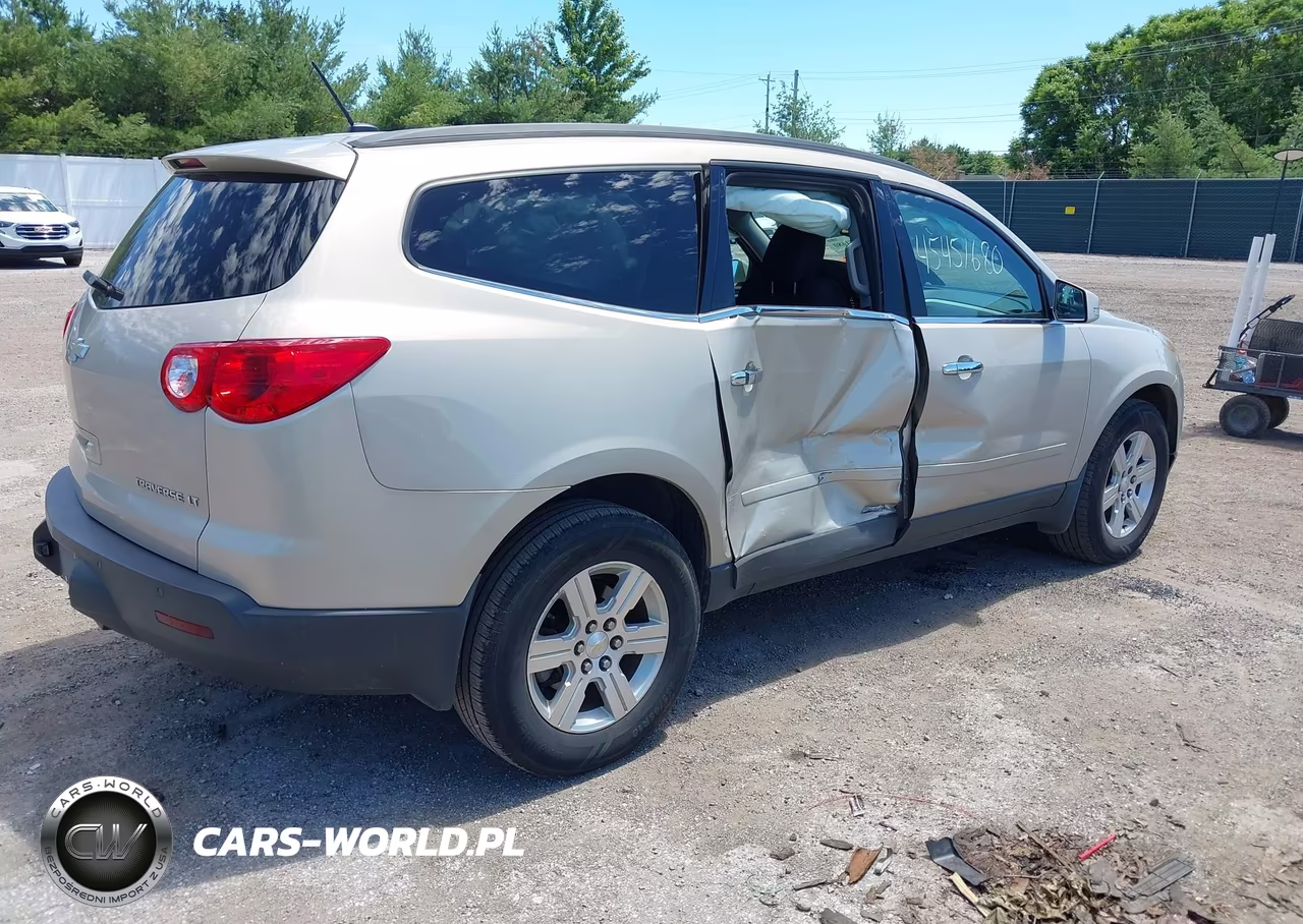 2011 Chevrolet Traverse Lt W-2Lt VIN:1GNKRJEDXBJ390450 - 4
