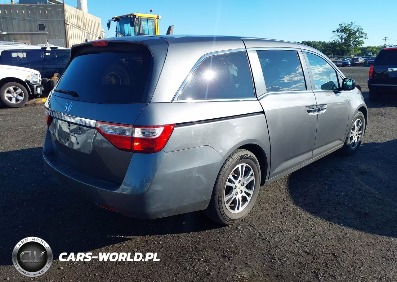2012 Honda Odyssey Ex-L VIN:5FNRL5H63CB146600 - 4