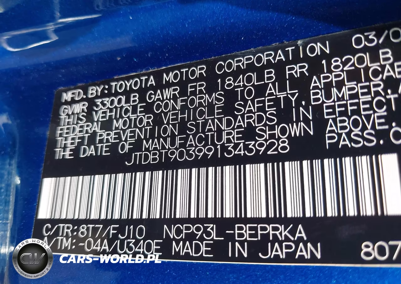 2009 Toyota Yaris VIN:JTDBT903991343928 - 9