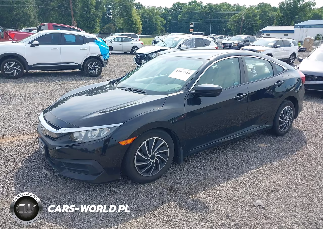 2018 Honda Civic Lx VIN:19XFC2F54JE041059 - 2