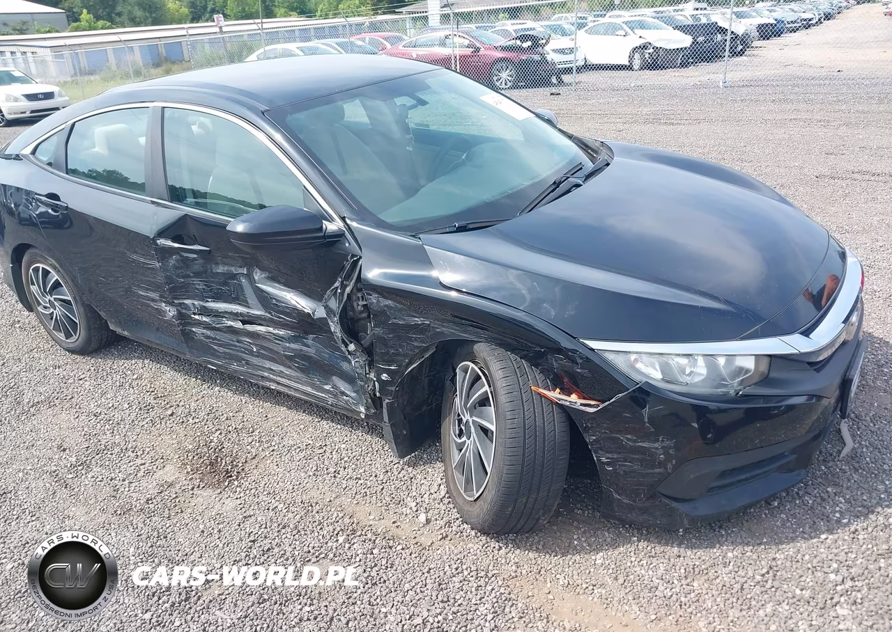 2018 Honda Civic Lx VIN:19XFC2F54JE041059 - 6