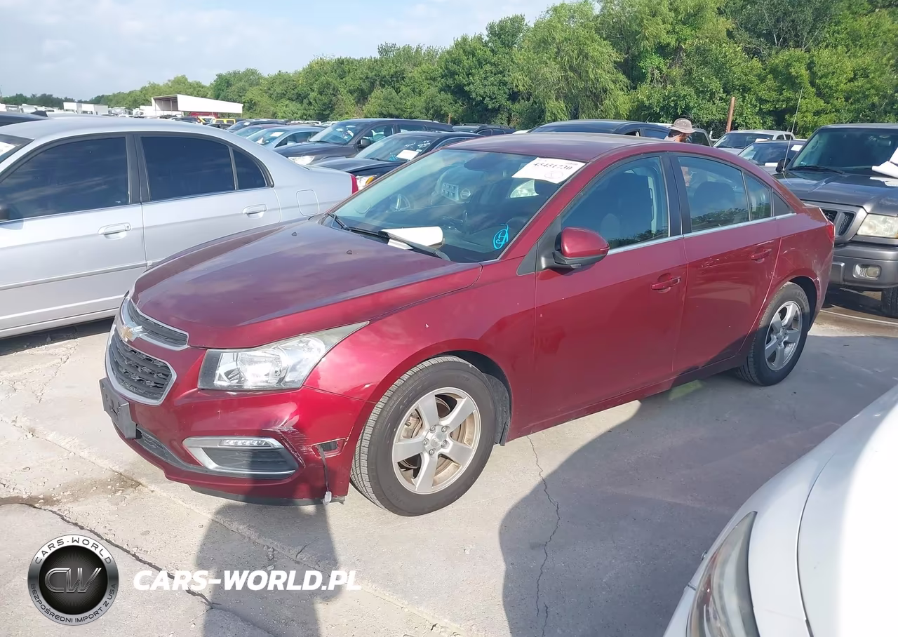 2015 Chevrolet Cruze 1Lt Auto VIN:1G1PC5SB3F7261102 - 2