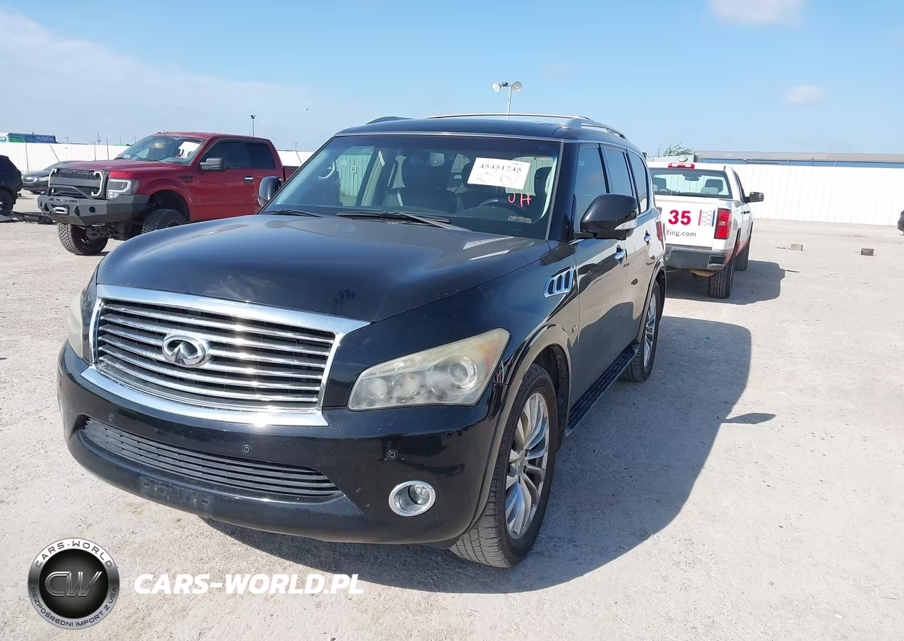 2014 Infiniti Qx80 VIN:JN8AZ2NF8E9552677 - 2