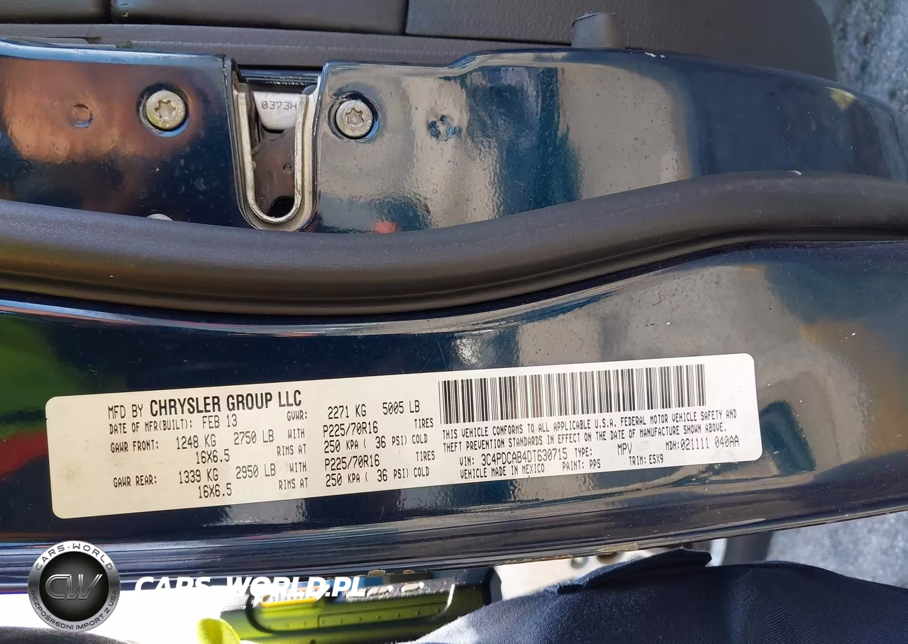 2013 Dodge Journey American Value Pkg VIN:3C4PDCAB4DT630715 - 9