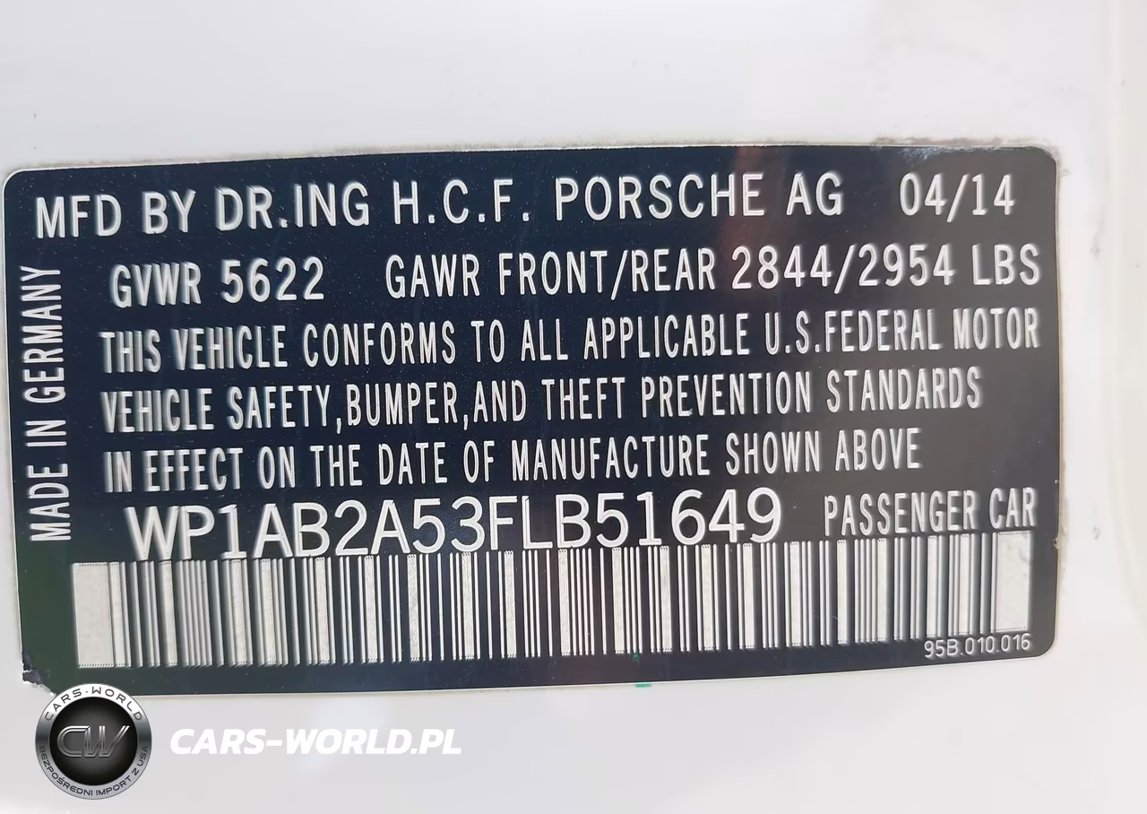 2015 Porsche Macan S VIN:WP1AB2A53FLB51649 - 9