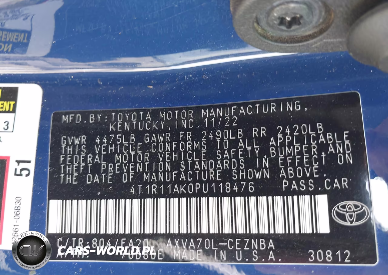 2023 Toyota Camry Le VIN:4T1R11AK0PU118476 - 9