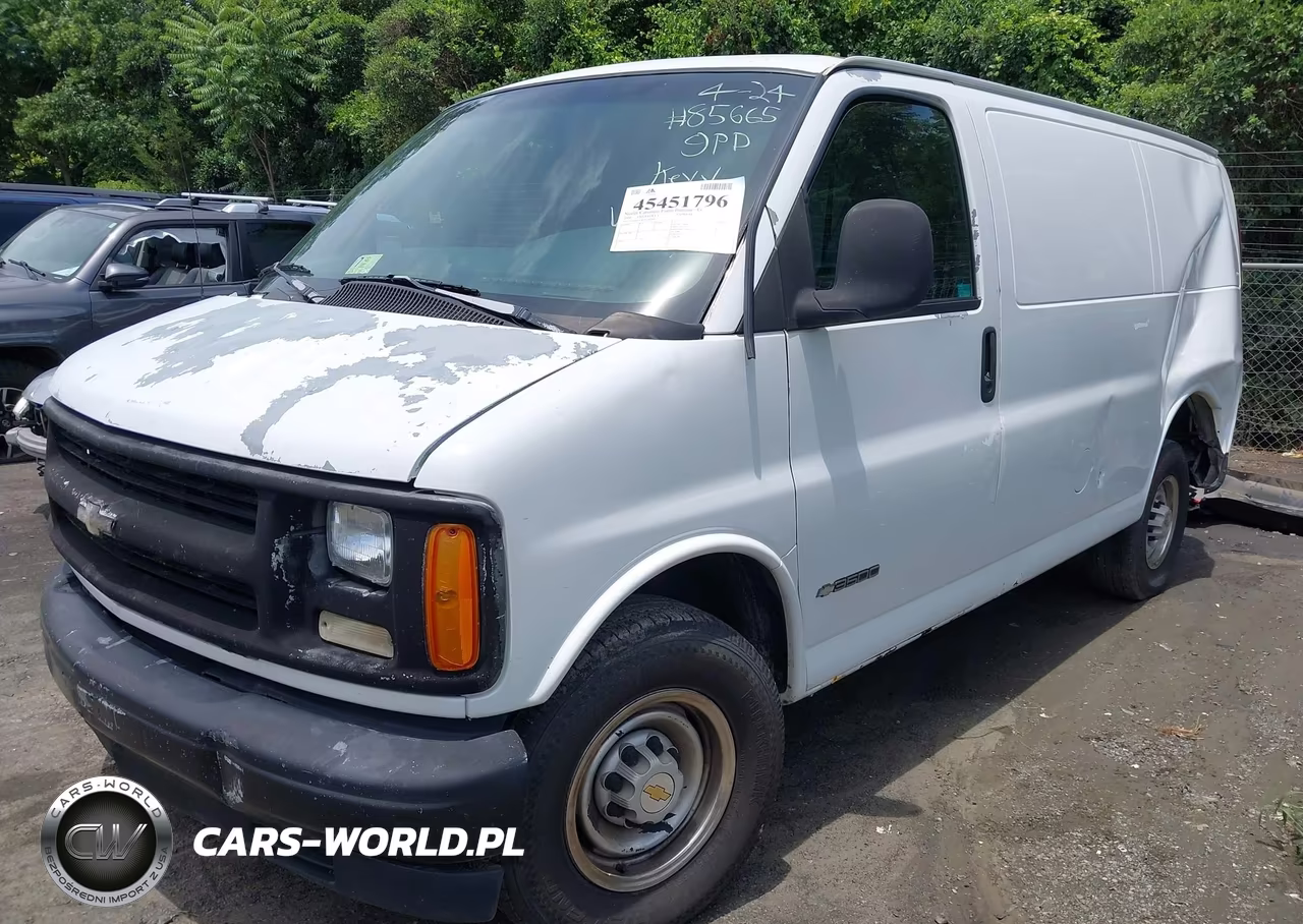 2000 Chevrolet Express VIN:1GCHG35R2Y1167490 - 2