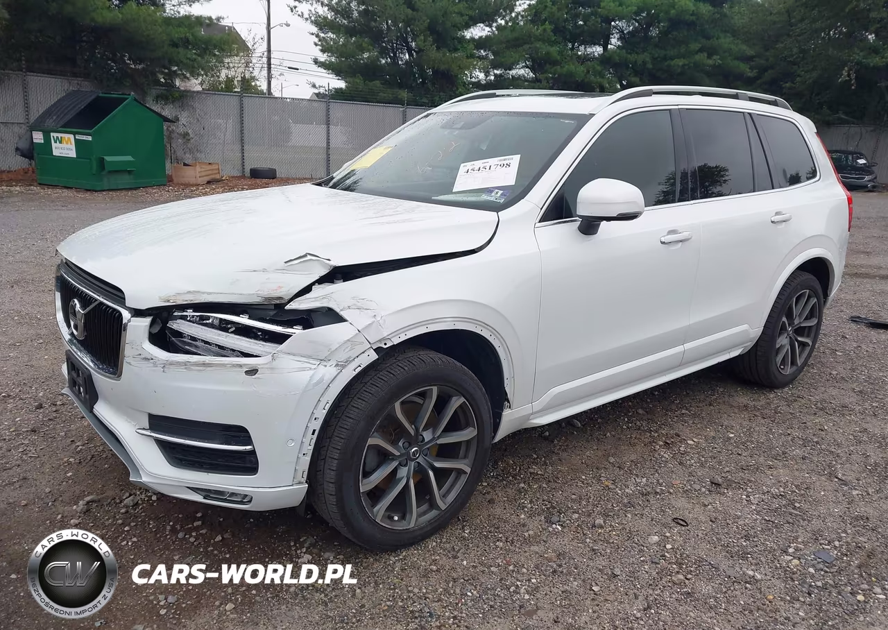 2017 Volvo Xc90 T6 Momentum VIN:YV4A22PKXH1186134 - 2