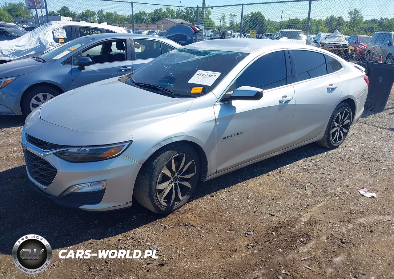 2021 Chevrolet Malibu Fwd Rs VIN:1G1ZG5ST6MF060240 - 2