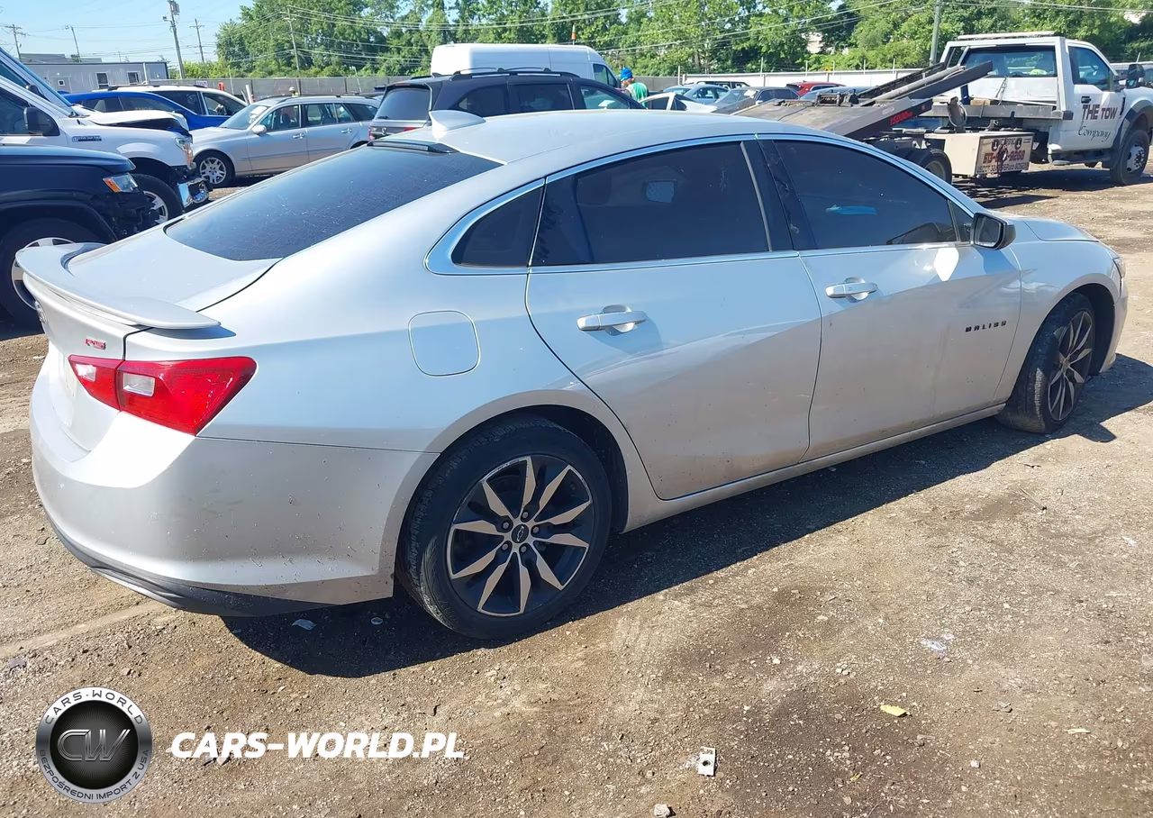 2021 Chevrolet Malibu Fwd Rs VIN:1G1ZG5ST6MF060240 - 4