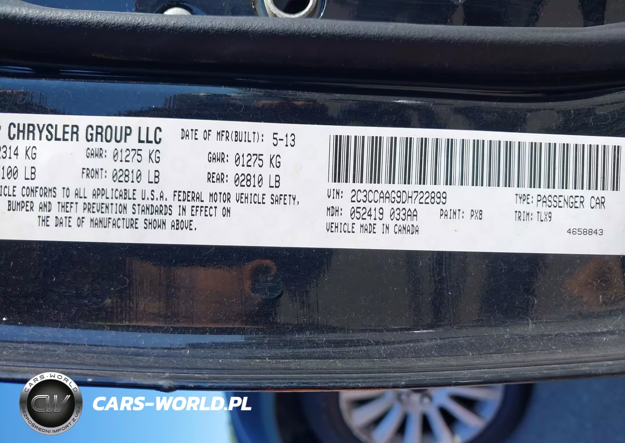 2013 Chrysler 300 Motown VIN:2C3CCAAG9DH722899 - 9