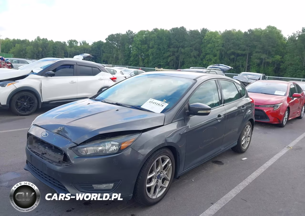 2015 Ford Focus Se VIN:1FADP3K22FL362308 - 2